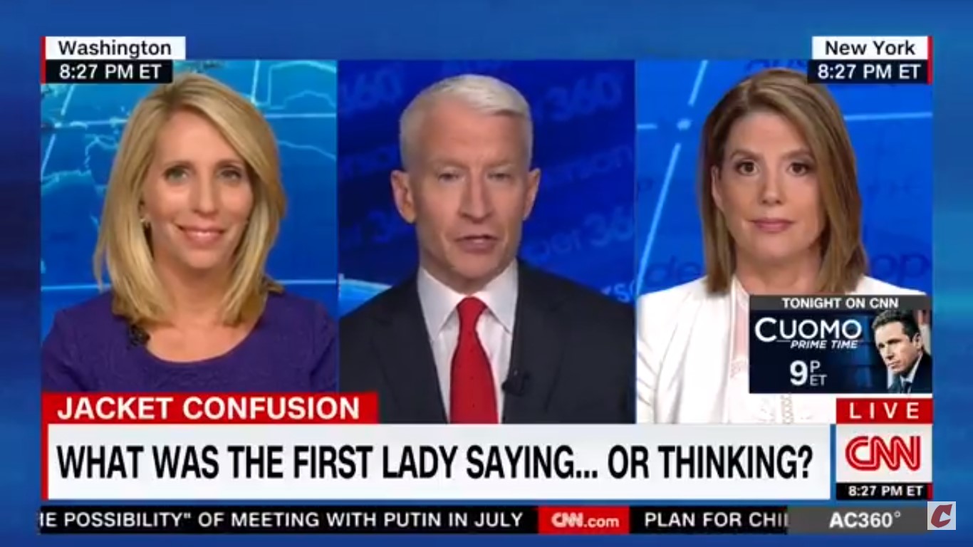 CNN’s Kirsten Powers Shreds Melania: Her Jacket ‘Should Just Say Let Them Eat Cake’