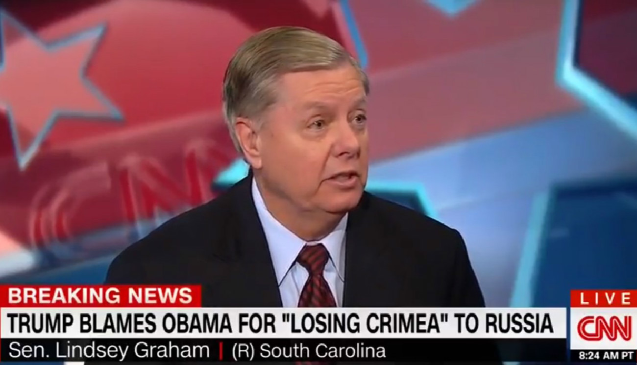 Lindsey Graham During Live CNN Hit: ‘I Don’t Give A Shit’ If You Don’t Like Me Working With Trump