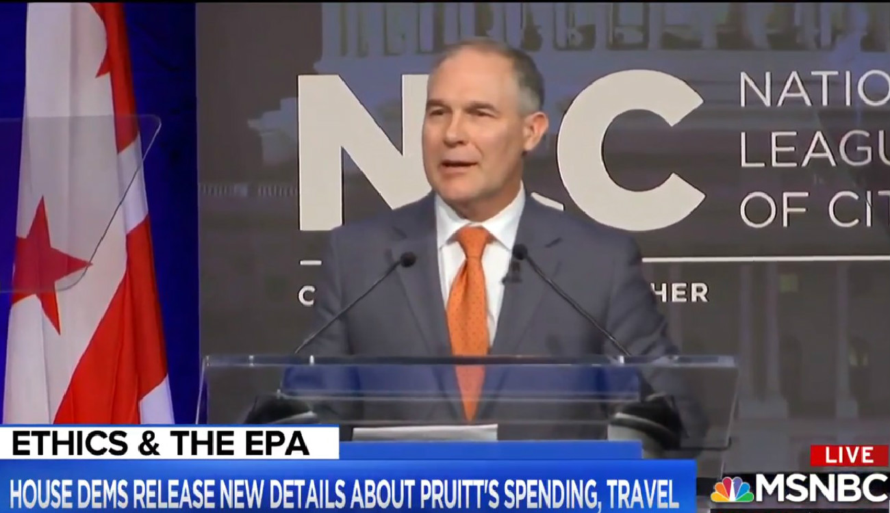 MSNBC’s Steph Ruhle On Scott Pruitt: ‘At Least It’s Not The Mattress From A Hotel Room In Russia’