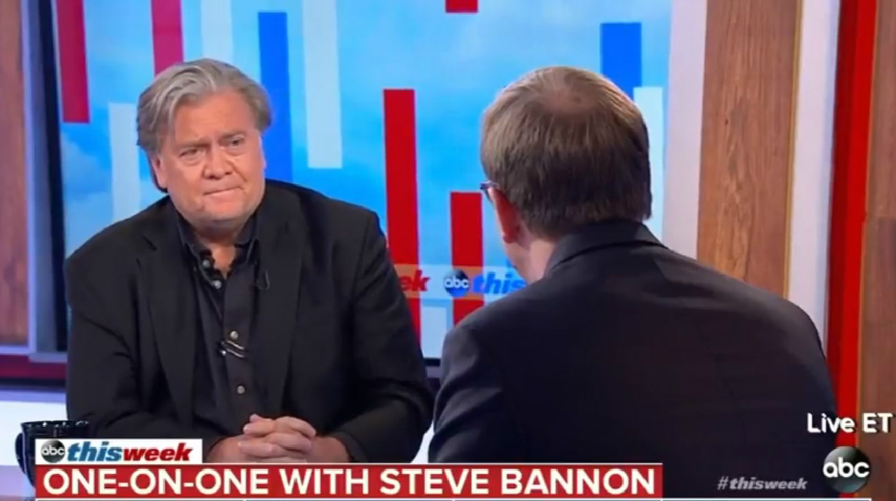Steve Bannon: ‘I Don’t Believe That’ Donald Trump Has Ever Lied