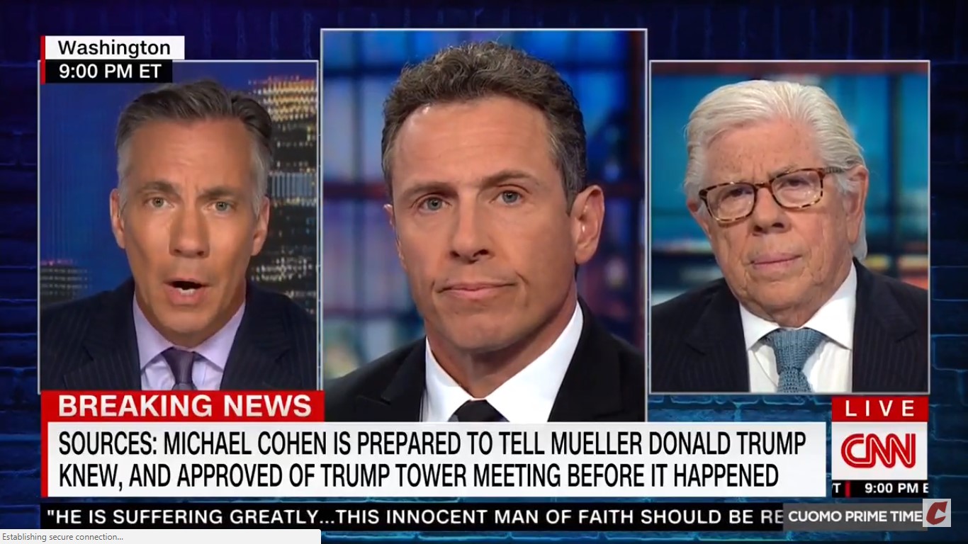 CNN: Michael Cohen Claims Donald Trump Knew In Advance About Trump Tower Meeting