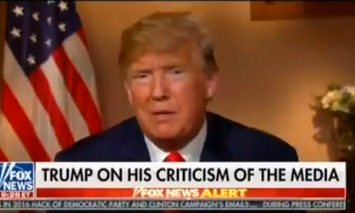 Trump Won’t Play Ball After Hannity Gives Him Opportunity To Walk Back ‘Enemy Of The People’ Attack