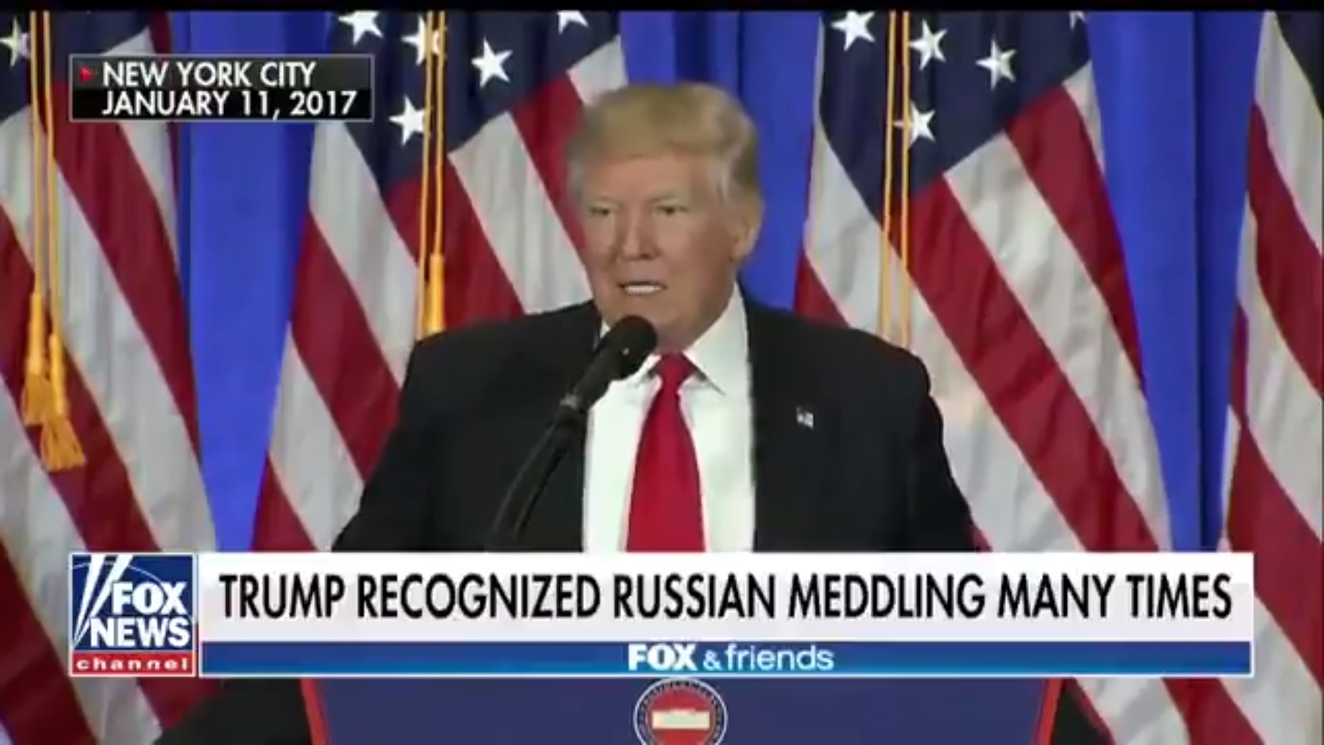 Media Pans Fox And Friends’ Attempt To Prove Trump Has Constantly Called Out Russian Interference