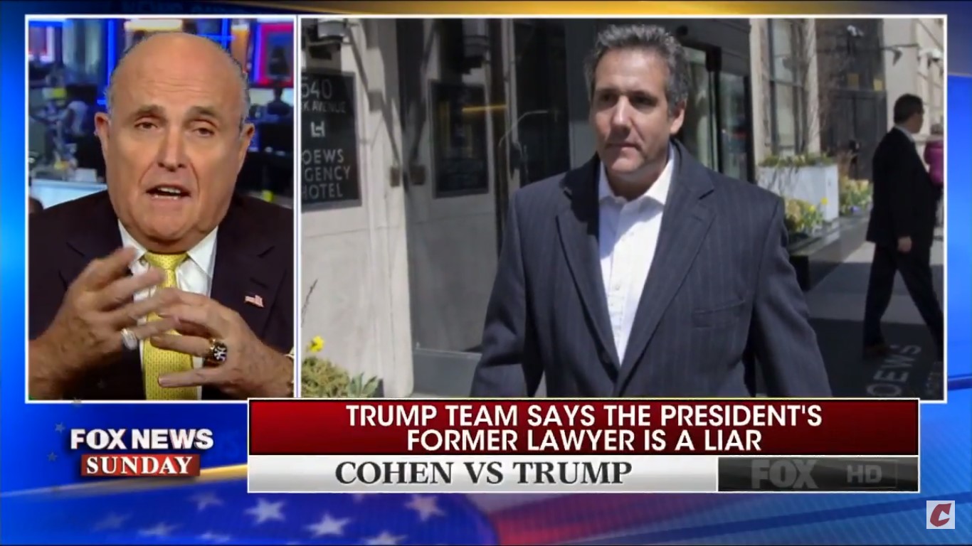 Rudy Giuliani Justifies Calling Michael Cohen ‘Honorable’ In May: ‘I Didn’t Know Him Well’