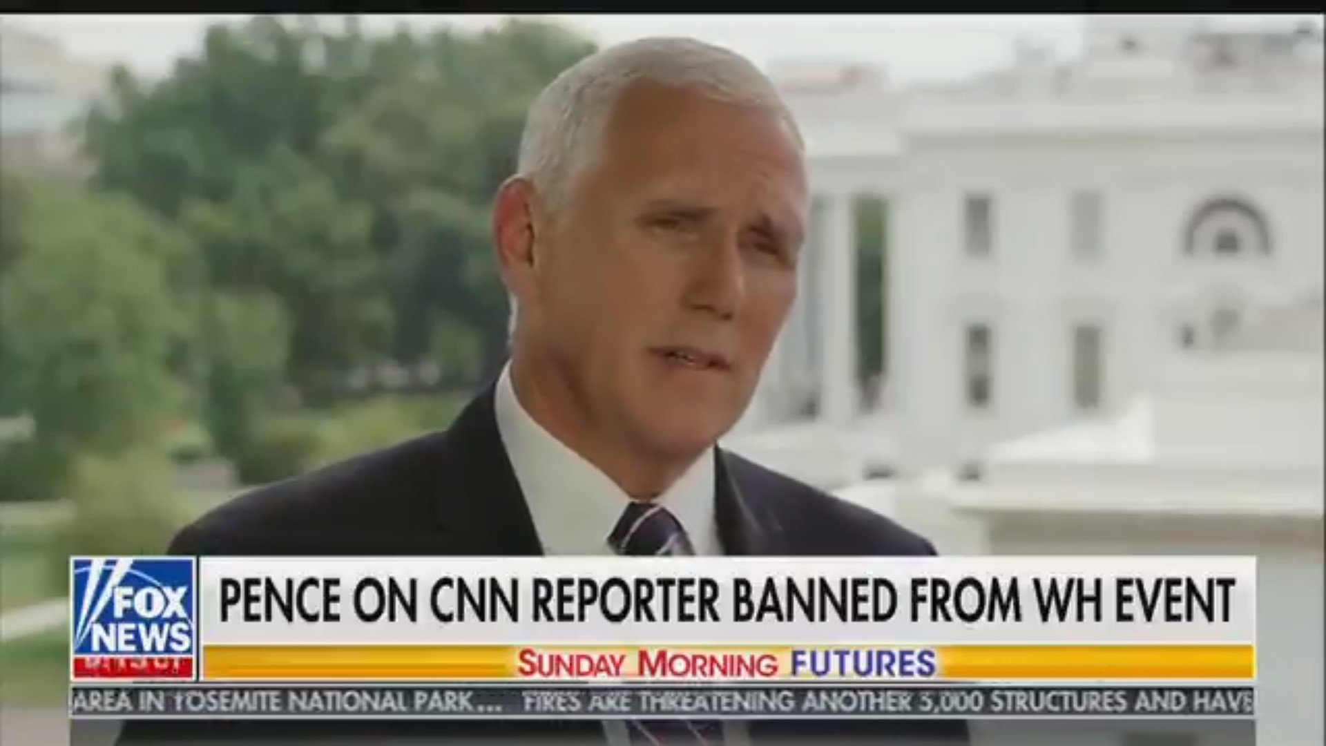 Mike Pence Defends White House Banning Kaitlan Collins: We Must Maintain ‘The Decorum That Is Due’