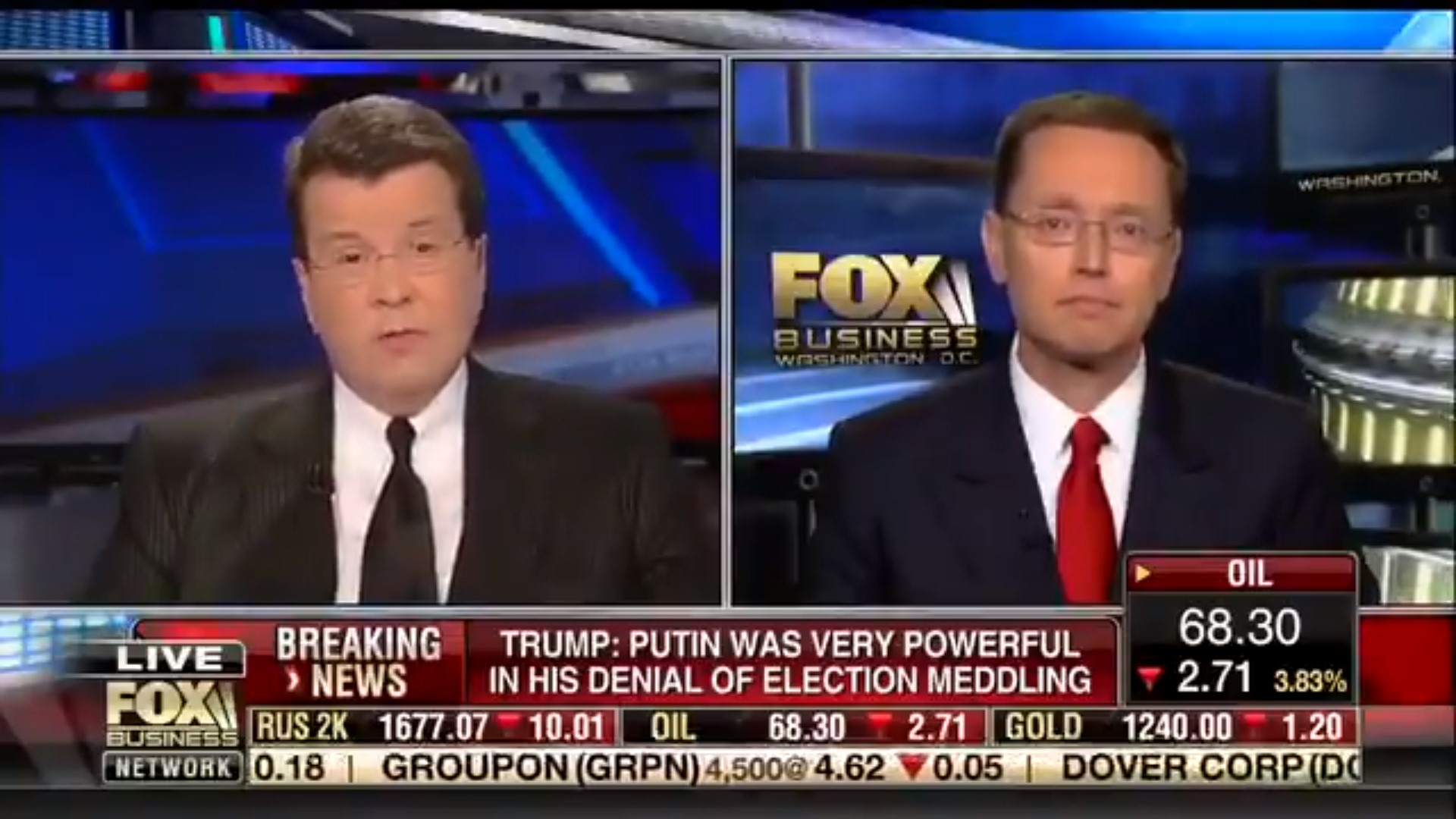 Fox’s Neil Cavuto: Trump’s Performance At Putin Presser ‘Disgusting,’ It ‘Sets Us Back A Lot’