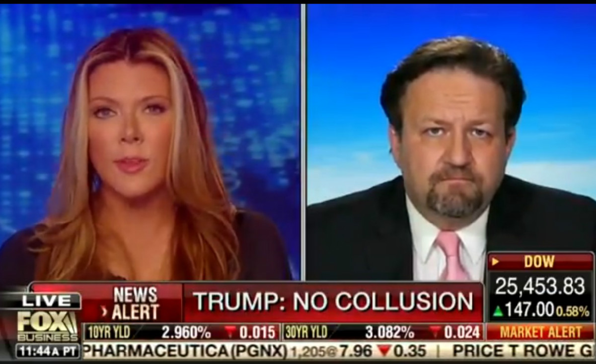 Fox’s Trish Regan Agrees With Seb Gorka That CNN And MSNBC Are Doing ‘Putin’s Bidding’