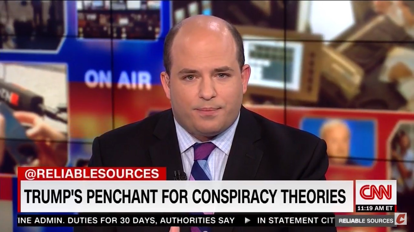 CNN’s Stelter: ‘Hannity Is So Blinded By His Devotion To Trump’ That He Wants Us All Blindfolded