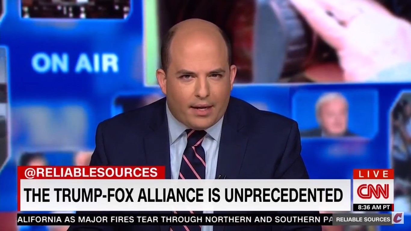 CNN’s Stelter: If Fox News Ignores Darla Shine Story, It’s ‘Another Sign Of The Fox/Trump Merger’