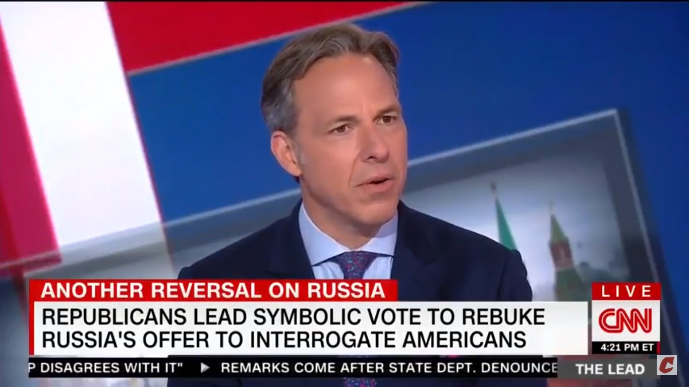 ‘What The Hell Is Going On?!’ Tapper Dumbstruck Over Constant Reversals By White House On Russia