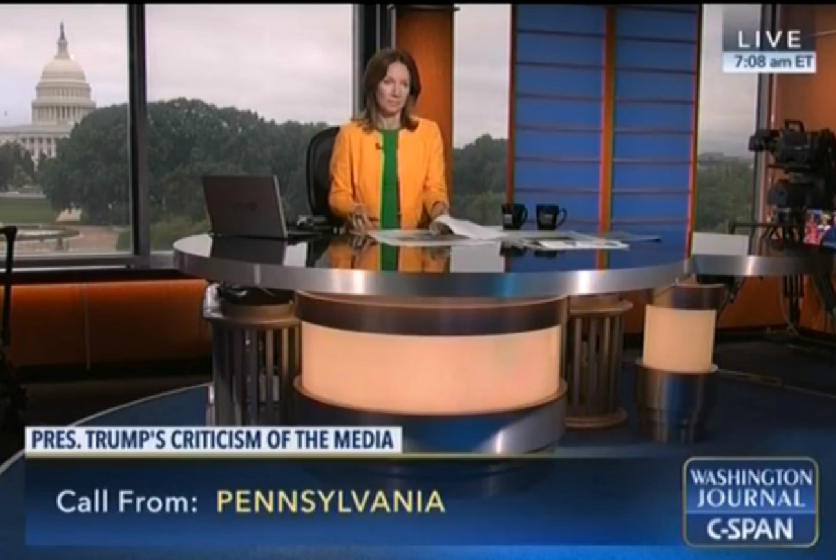 C-SPAN Host Has No Reaction To Caller’s Threat To Shoot Don Lemon And Brian Stelter [UPDATE]