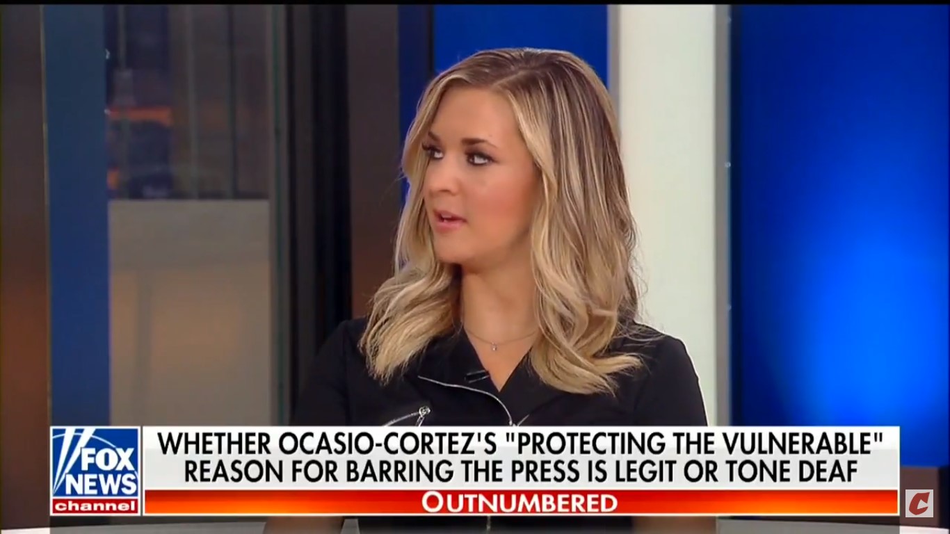 Fox’s Katie Pavlich: Ocasio-Cortez Barred Press From Town Halls Because She’s Likely Harboring Illegal Immigrants