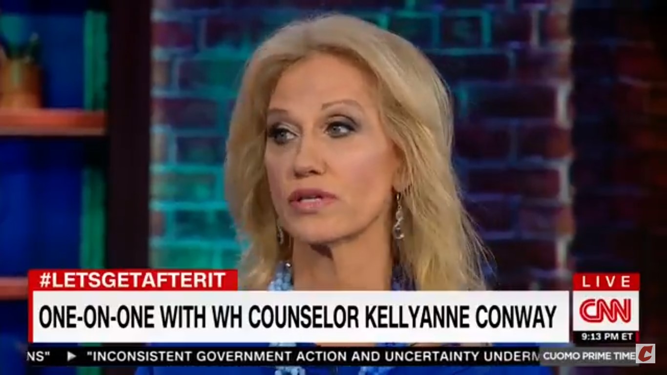 Kellyanne Conway: ‘CNN Interfered In The Election’ By Reporting On The Access Hollywood Tape