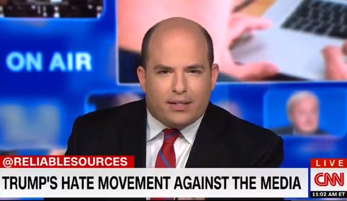 ‘Hate Movement Is The Proper Term’: CNN’s Stelter Reacts To Trump’s Increased Media Attacks