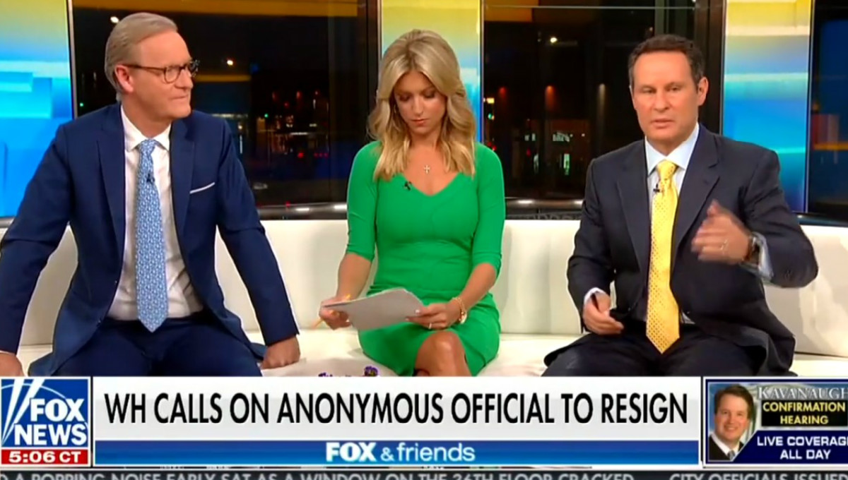 Fox’s Brian Kilmeade Encourages Trump To Expand White House Roles Of His Family After NYT Op-Ed