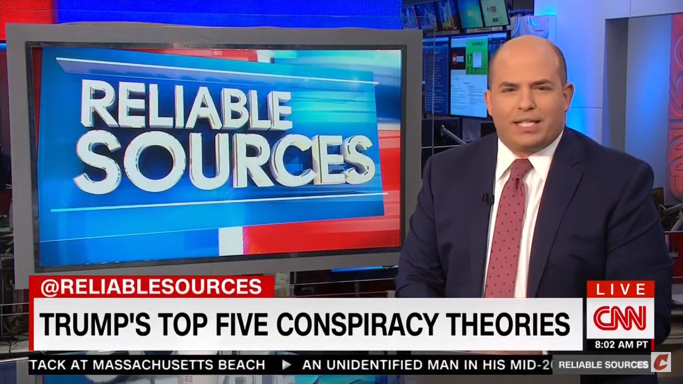 CNN’s Stelter: ‘Trump World Embraces Conspiracy Theories Because The Truth Is Not On’ Trump’s Side