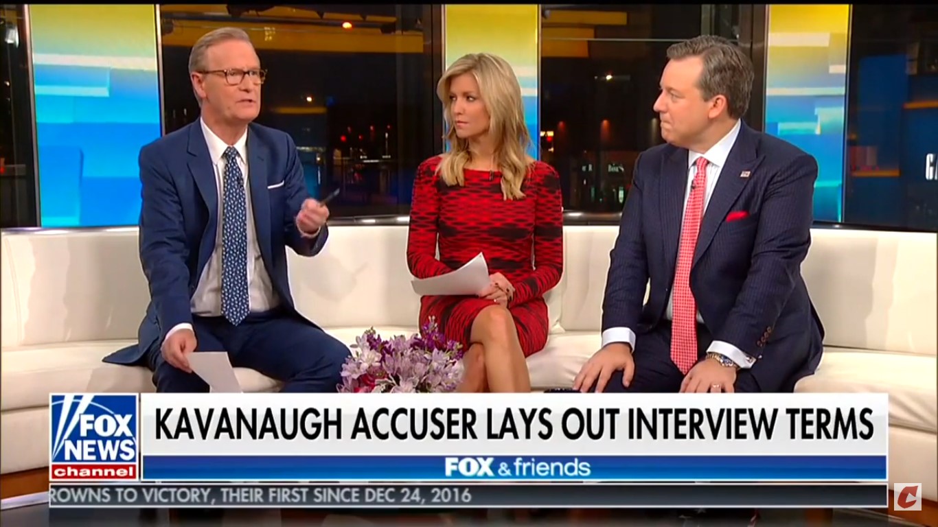 Fox & Friends’ Steve Doocy Touts Ed Whelan’s Crazy Mistaken Identity Conspiracy Theory