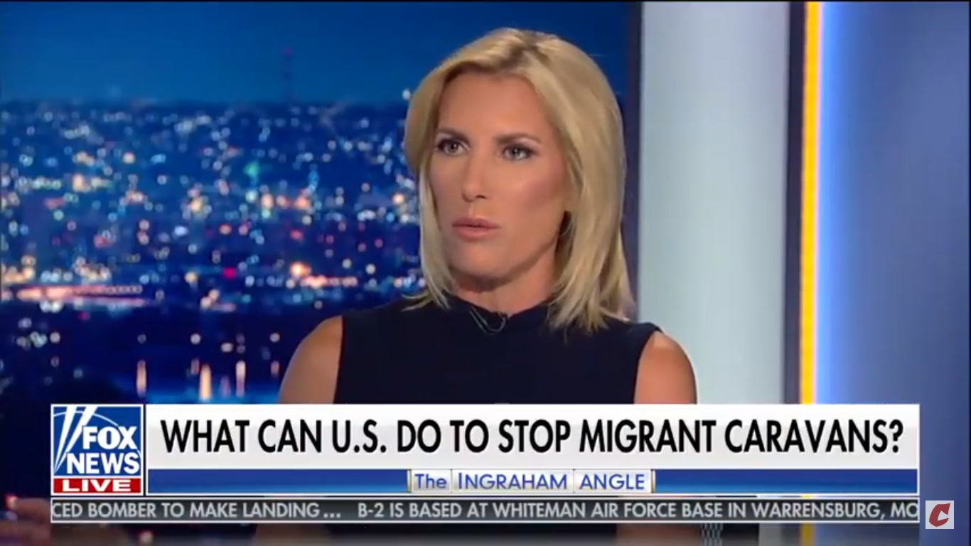 Laura Ingraham: The Migrant Caravan Might Bring Diseases ‘We Haven’t Had For Decades’