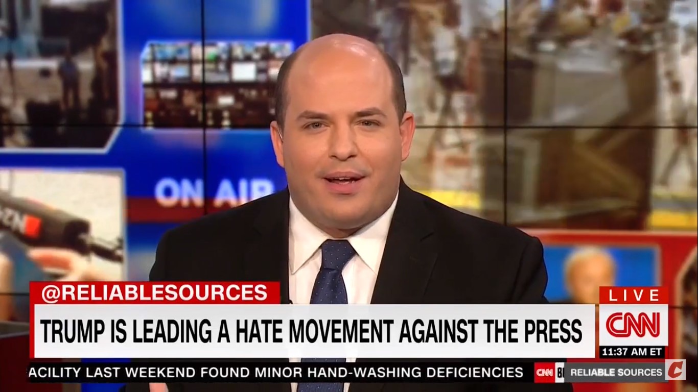 ‘So When Are You Going To Start?’ Stelter Asks Trump About His Call For Americans To Unify