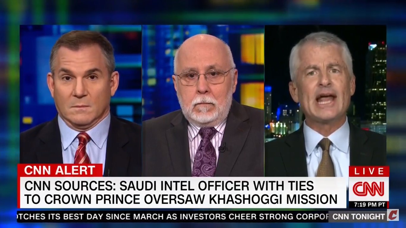CNN’s Phil Mudd: Trump ‘Has To Get Off His Fat Ass’ And Ask Some ‘Basic’ Questions On Khashoggi