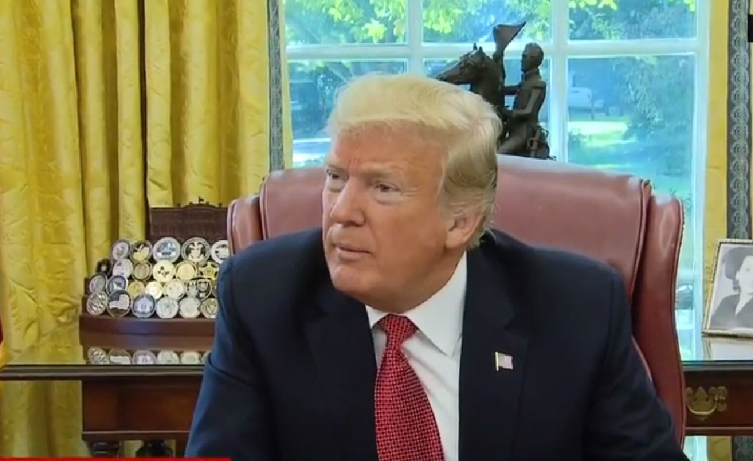Trump Promotes Conspiracy Theory That Bomb Scare Is False Flag To Help Democrats