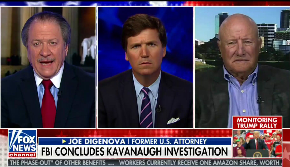 Joe diGenova: Democrats Sound Like ‘The Cries Of An Injured Child, Not Unlike Those’ Of Christine Ford