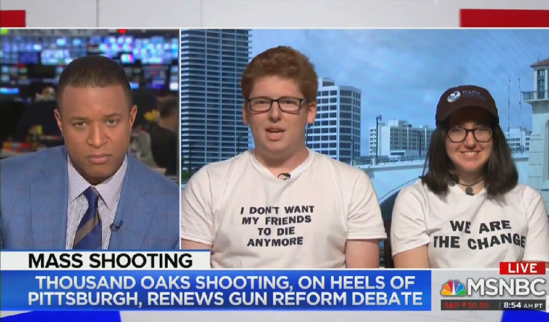 WATCH: MSNBC’s Craig Melvin Confuses Guest With Parkland Survivor Brother, Awkwardness Ensues