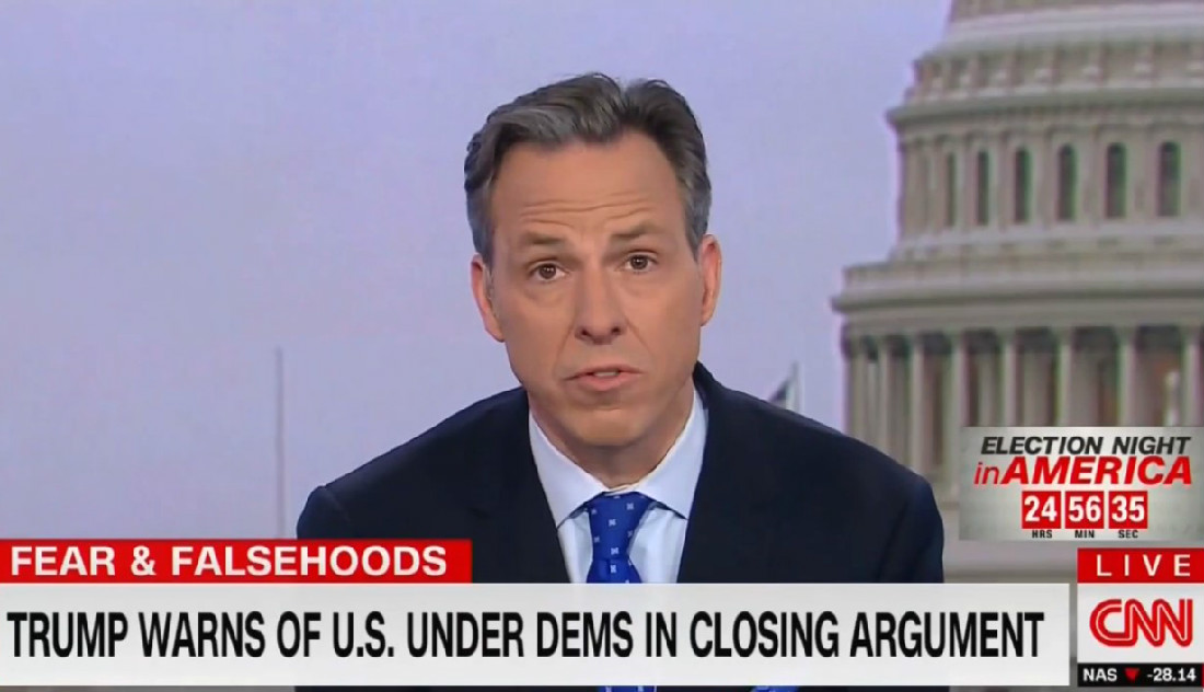 Tapper Says Trump’s Ad Is So Racist Even Fox Had To Pull It: ‘Contemplate That For A Second’