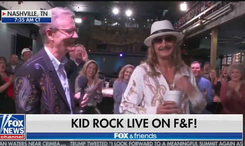 Kid Rock Tells Fox & Friends We Should ‘Love Everybody’ But ‘Screw That Joy Behar Bitch!’