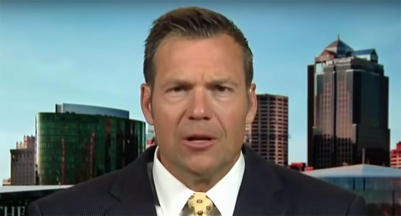 White Nationalists Donated To Kansas Gubernatorial Candidate Kris Kobach