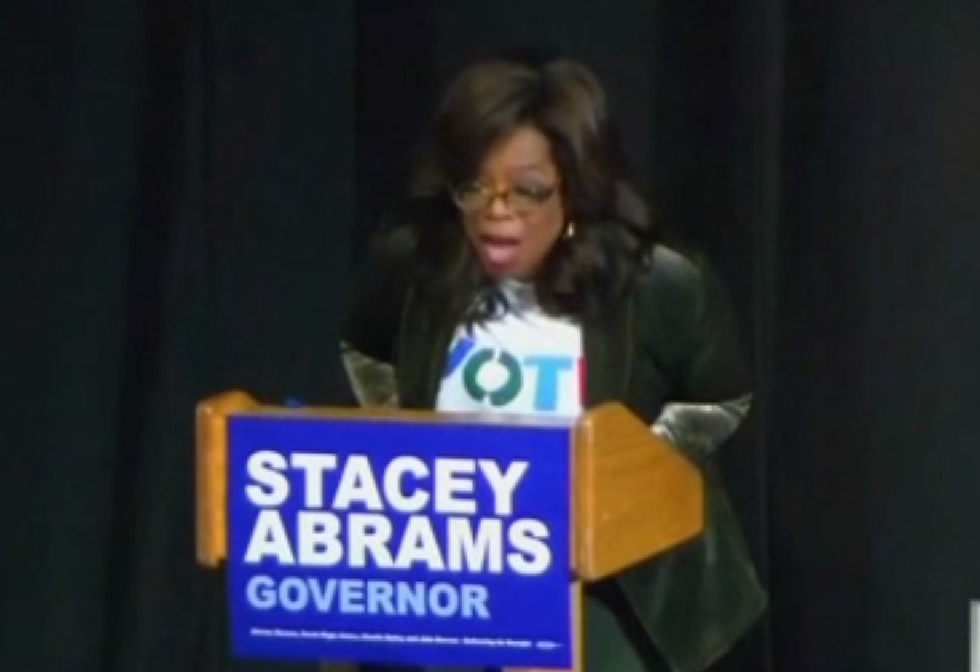 ‘I Don’t Want To Run’: Oprah Dispels 2020 Rumors While Campaigning For Stacey Abrams