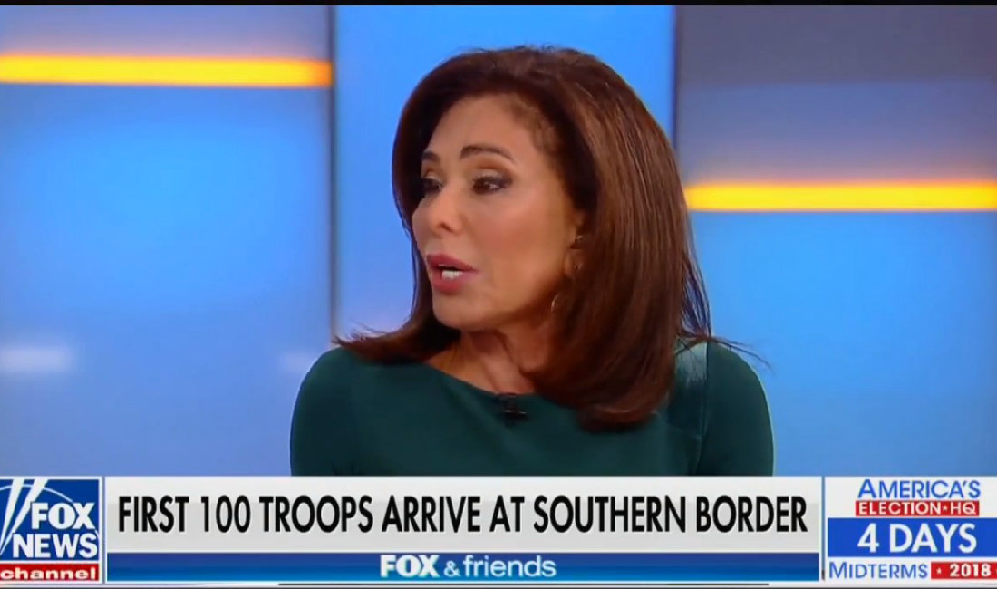 Jeanine Pirro Just Asking Questions: Are There ‘Pedophiles’ And Wife-Beaters In The Caravan?