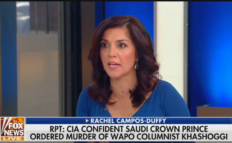 Fox’s Rachel Campos-Duffy On Trump’s Khashoggi Statement: ‘The Killing Aside,’ This Is What Folks Like About Him