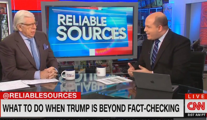 CNN’s Brian Stelter: ‘I’m Not Sure We Should Broadcast’ Trump’s Nonsensical Ramblings Anymore