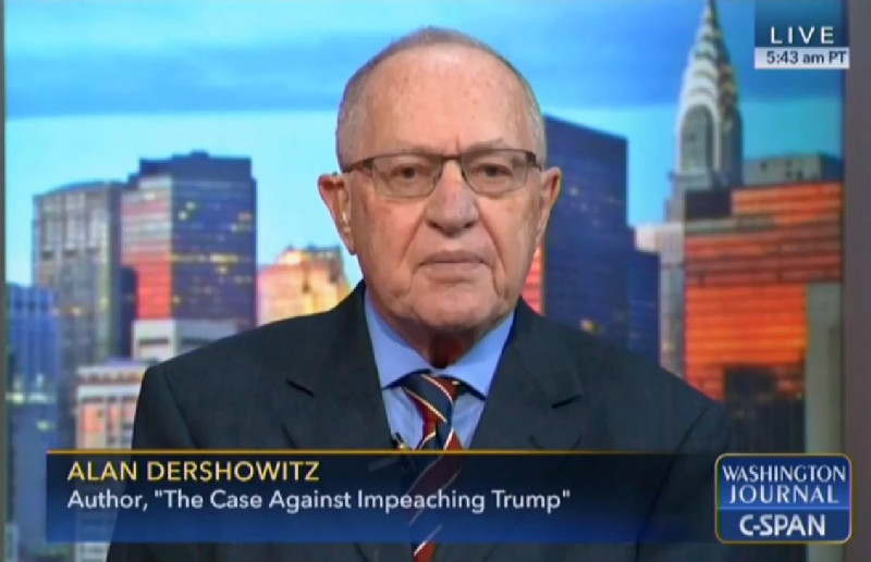 Alan Dershowitz Uses TV Appearance To Whine That He’s Not Getting Booked On TV Enough