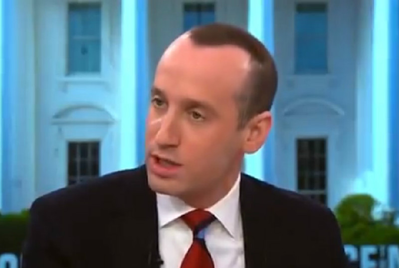 Twitter Has A Field Day Over Stephen Miller’s Spray Paint Hair: ‘I Did Nazi That Coming!’