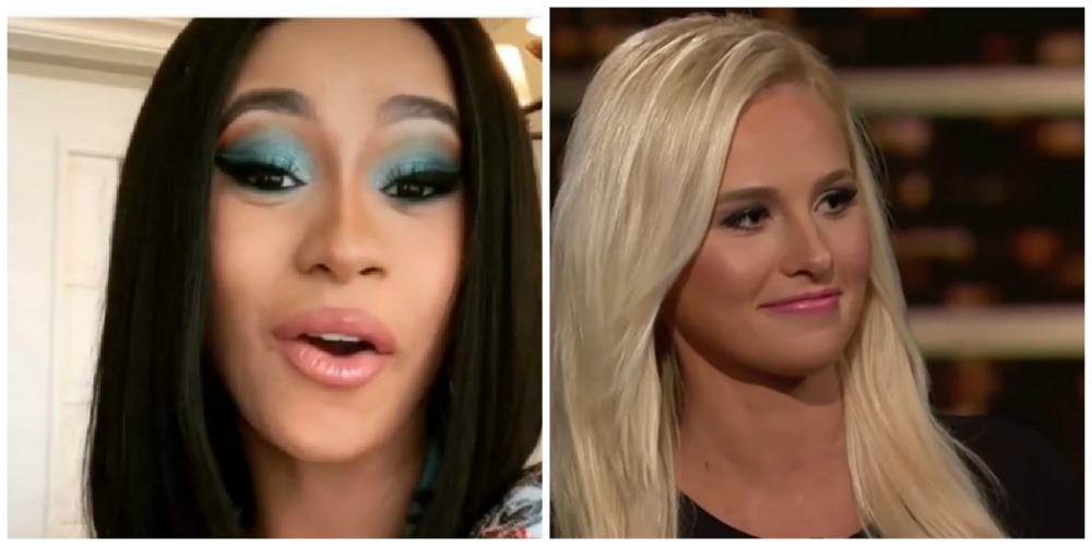 Twitter Points And Laughs After Cardi B Hilariously Drags Tomi Lahren: ‘I Will Dog Walk You’