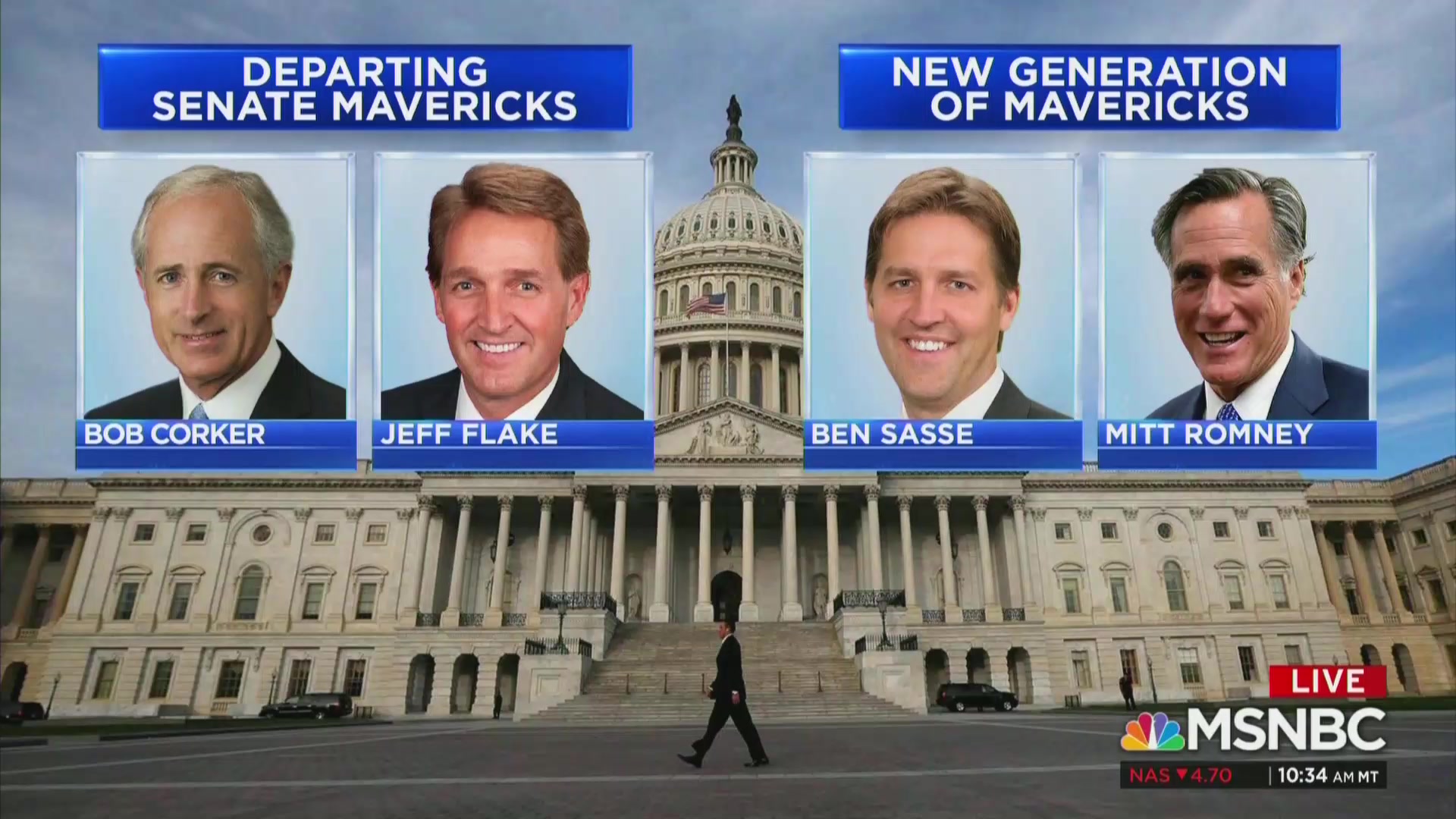 MSNBC Draws Fire For Describing Romney And Sasse As ‘New Generation Of Mavericks’