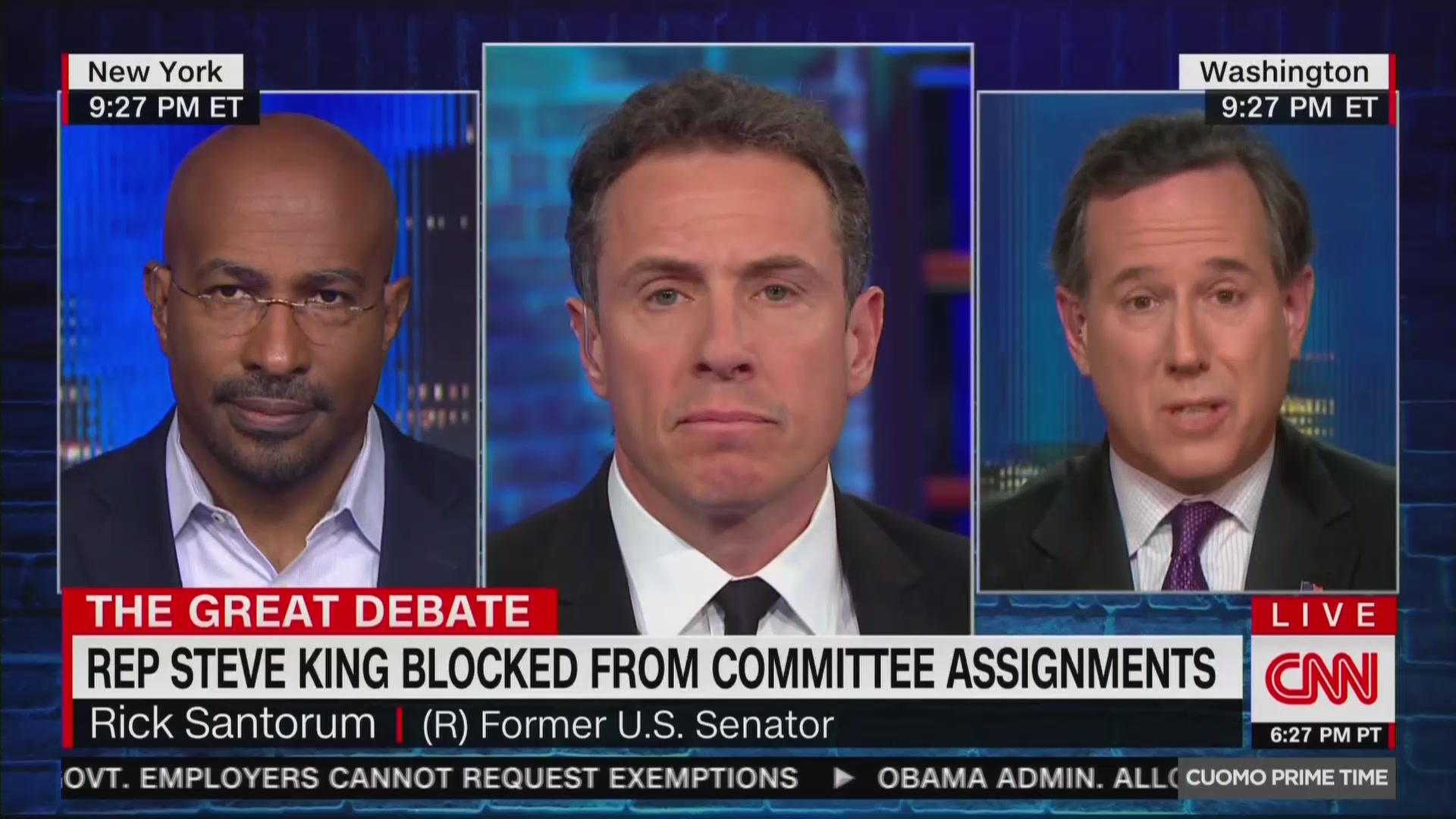 Rick Santorum’s Reaction To Steve King: GOP Has ‘Better Record On Race Relations’ Than Democrats