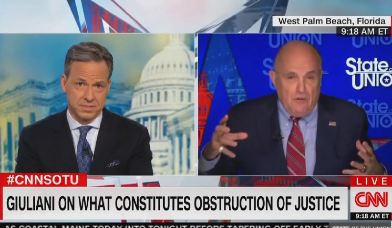 Giuliani: It’s Not Obstruction For Trump To Attack Cohen’s Father-In-Law Because He Has Mob Ties