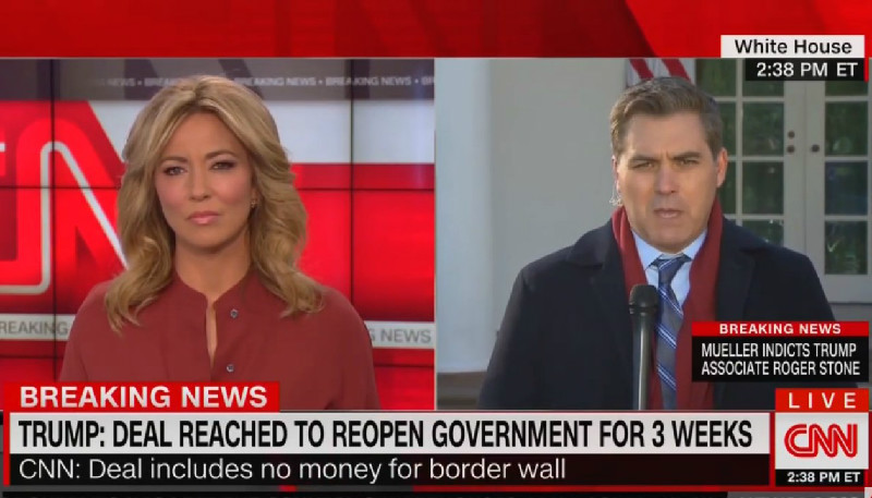 CNN’s Jim Acosta On End Of Shutdown: ‘One Of The Biggest Tactical Defeats For The President We’ve Seen’