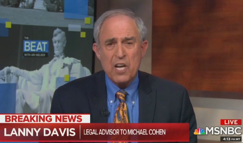 Lanny Davis: Michael Cohen May Cancel House Testimony Over Fears Of Trump Retaliation