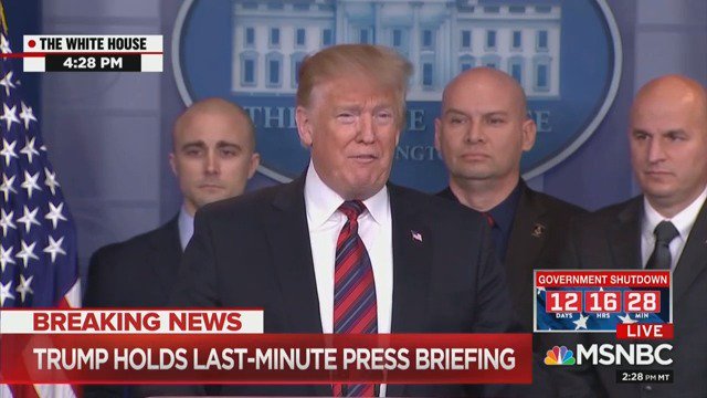 Trump Pulls Fast One, Doesn’t Take Any Questions At Last-Minute White House ‘Press Briefing’