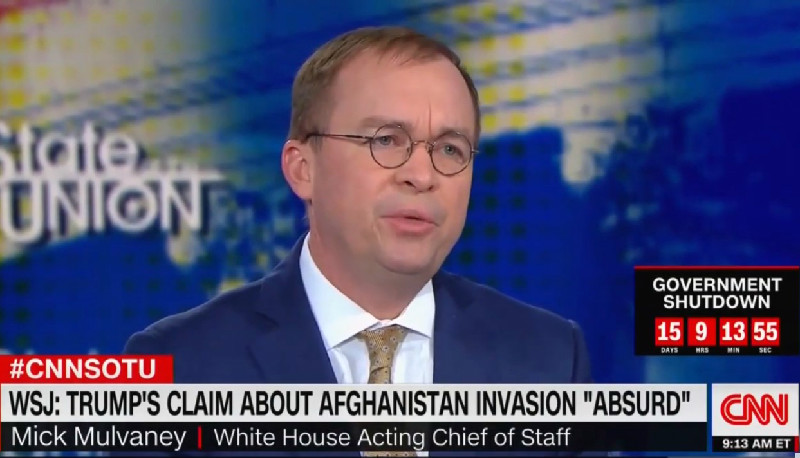 Mick Mulvaney: ‘I’m Not Too Concerned About The Details’ Over Trump’s False Afghanistan Claims