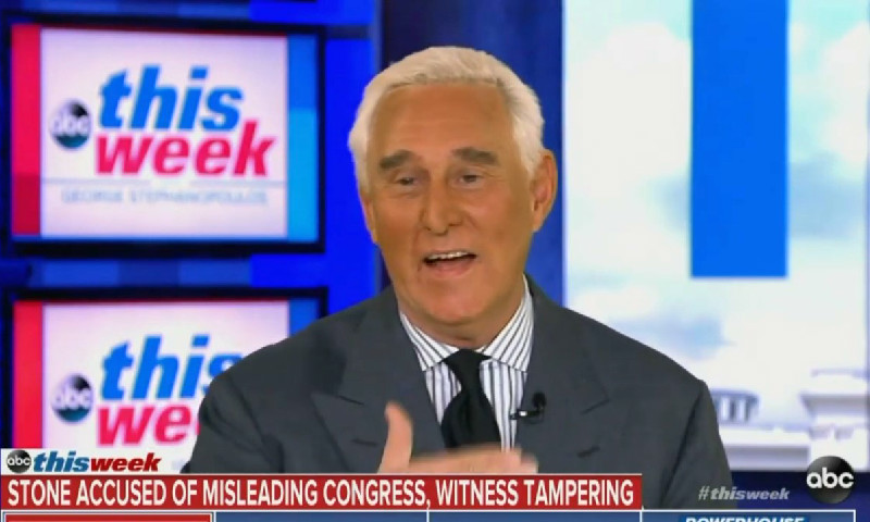 Roger Stone Says Indictment Against Him Is ‘Thin As Piss On A Rock’