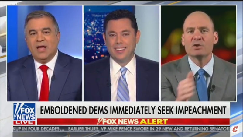 Watch: Fox News’ David Bossie Blames Nancy Pelosi For Stock Market Fall