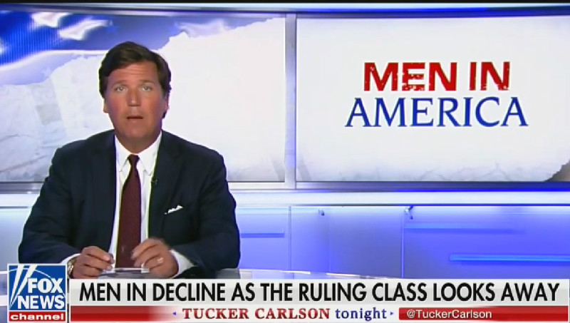 Tucker Carlson Blames Women Earning Higher Wages For ‘Men In Decline’: ‘We Know It’s True’