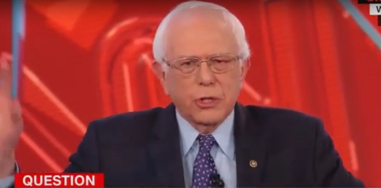 Bernie Sanders Jokes, Sort Of, About Bringing a Lie Detector to Debate Donald Trump