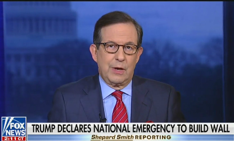 Fox’s Chris Wallace: Prior National Emergencies Were ‘Real,’ Unlike Trump’s Declaration