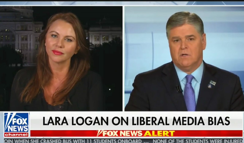 Hannity Tells Lara Logan ‘I Hope My Bosses at Fox Find a Place For You’